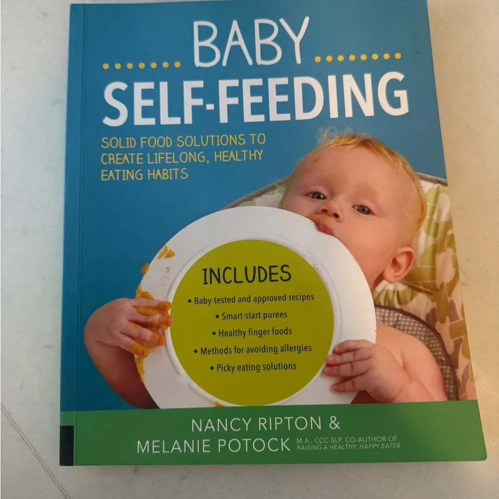 Baby Self-Feeding Book